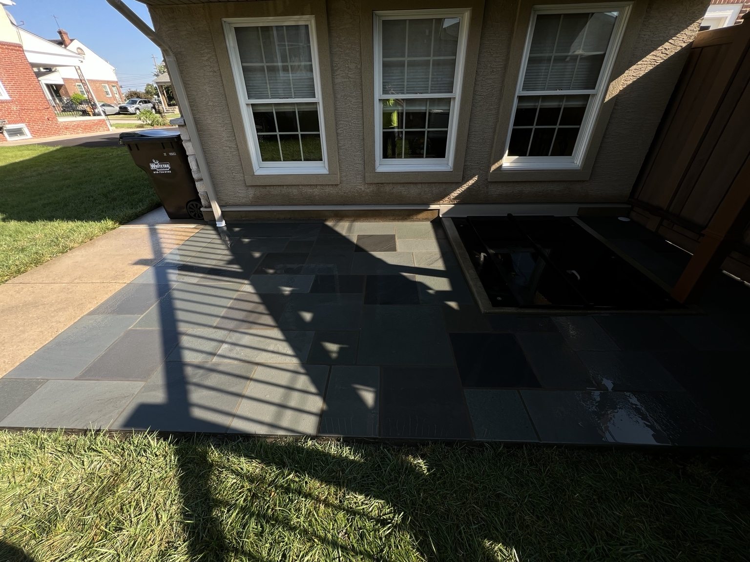 Bluestone Patio Installation project photo 1