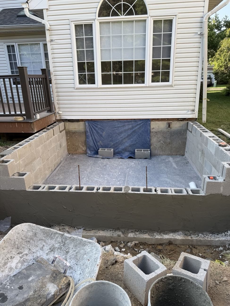 Custom Thermal Bluestone Porch & Curved Walkway project photo 9