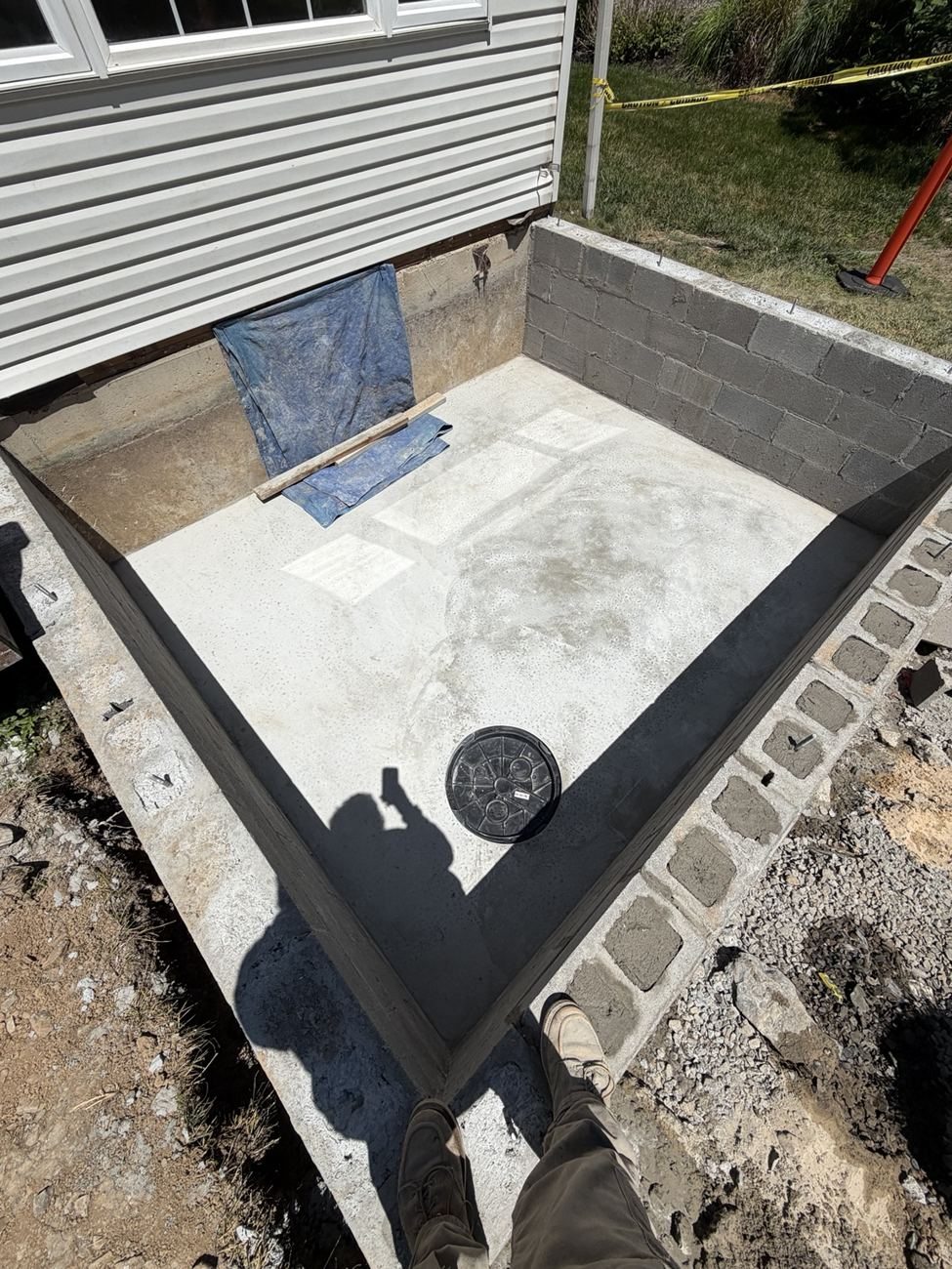Concrete Block Addition Foundation & Crawl Space project photo 5