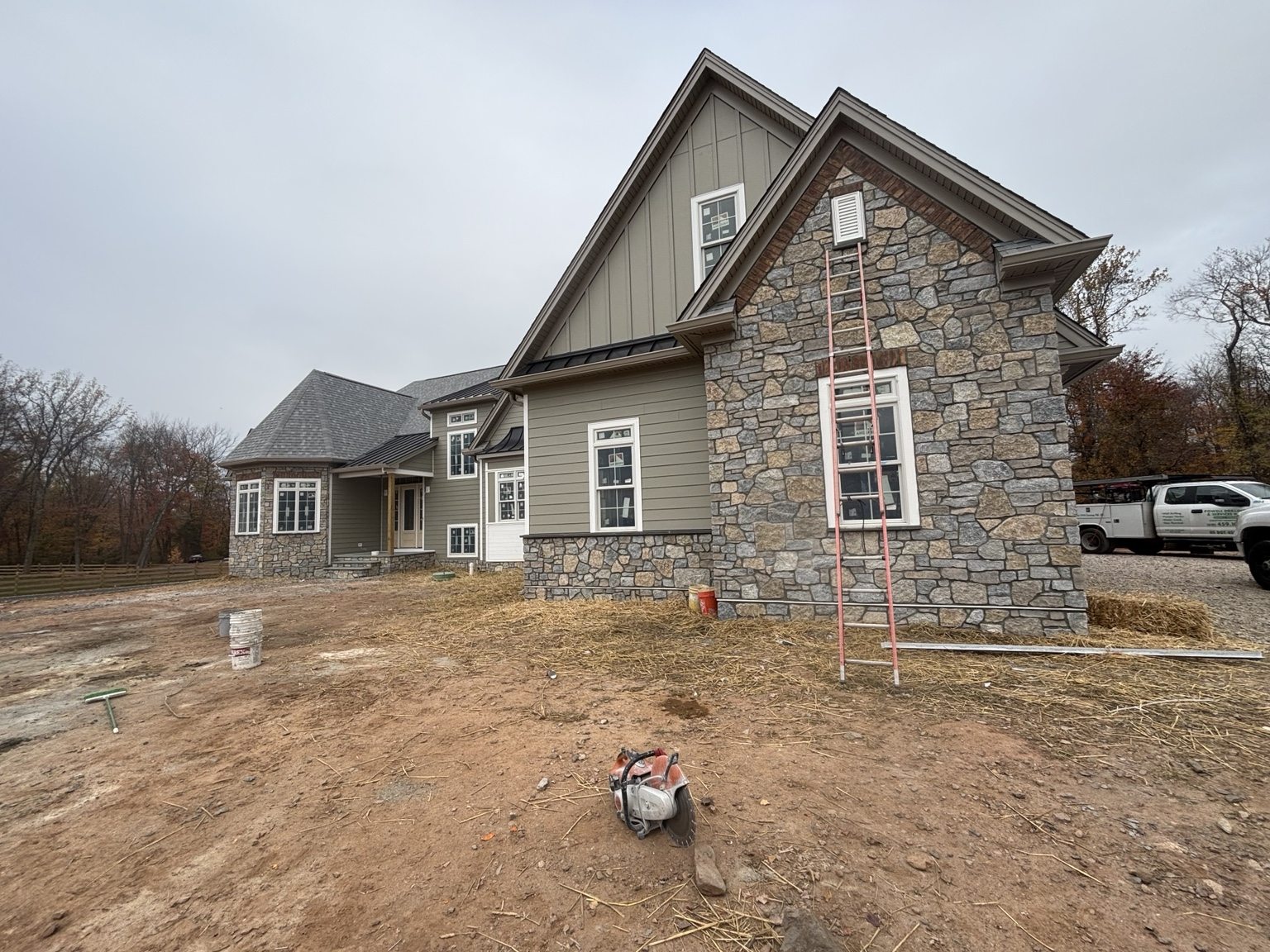 Natural stone masonry project by C&R Concrete & Masonry